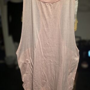 Womens Elegant Blush Sleeveless Tank Top